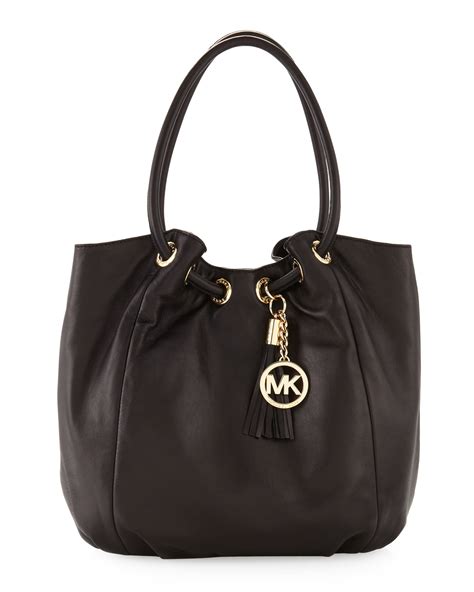 michael kors webster ring handle hobo tote|michael kors leather tote.